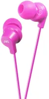 Headphones JVC HA-FX10-P - Внутриушные наушники с динамической головкой диаметром 9 мм и прекрасной звукоизоляцией. Цвет розовый.