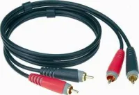 KLOTZ AT-CC0300 готовый провод, двойные разъемы RCA, длина 3 метра