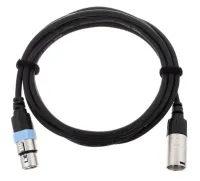 Cordial CCM 2.5 FM микрофонный кабель XLR female—XLR male, 2.5м, черный