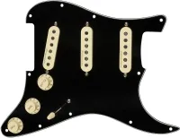 FENDER PRE-W PG STRAT SSS TX MEX BWB пикгард для гитары модели Stratocaster, цвет чёрный