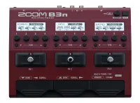 Zoom B3n мульти педаль эффектов для бас гитары с встроенным эмулятором кабинета/БП в комплекте