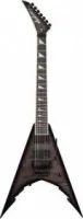 JACKSON KING V COREY BEAULIEU USA SIGNATURE KV7 TRANSPARENT BLACK семиструнная электрогитара c кейсом, именная модель Corey Beau