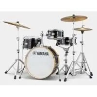 Yamaha sbp0f4hrbl  ударная установка из 4 барабанов, цвет raven black, без стоек
