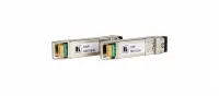 Пара приемопередающих оптических модулей SFP+ Kramer Electronics [OSP-SM10S] для приборов 691/692, 675 и 676 с разъемами LC; кабель 2LC, многомодовый ОМ3, до 200 м, поддержка 4К60 4:4:4