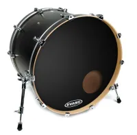 BD22RB EQ3 Resonant Пластик для бас-барабана 22", резонансный, черный, Evans