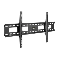 Сверхпрочное настенное наклонное крепление FIX PLB-35XL для панели 37"-70"до 75 кг. (black)