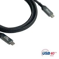 Qtex USB4 Gen3 CC-3- Кабель USB4 gen 3 с разъемами USB-C (вилка-вилка), 40 Гбит/с, 8К60, длина 3 м