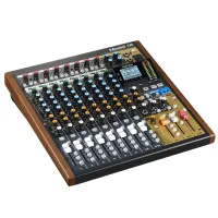 Tascam Model 12 аналоговый 10 канальный микшер с цифровым 12 канальным SD рекордером, Bluetooth, процессор эффектов, 7 полосный эквалайзер