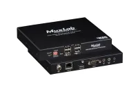 Приемник MuxLab [500800-RX] KVM HDMI over IP PoE, 4K/60