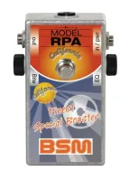 BSM Sign. Treble Booster RPA California гитарный бустер, звучание Ritchie Blackmore 1974 г., усиление до 7 В, питание 9 В/350 мкА, Treble Booster
