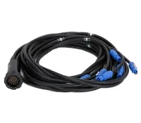 RCF AC POWER CABLE 6X TTL55  Мульти-кабель питания 6 x Neutrik Powercon 20 Amp connectors, 1 x  LKS 19 male connector