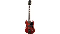 GIBSON SG Standard '61 Sideways Vibrola Vintage Cherry электрогитара, цвет вишневый, в комплекте кейс