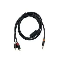 ESHINE ES-8353 - Несимметричный аудиокабель 3,5 мм миниджек стерео - 2 х моноджека. Ферритовое кольц, , шт