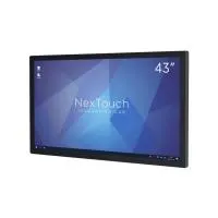 Интерактивный комплекс [IFCNR1PNT43] Nextouch [NextPanel 43P] 43", FHD (1920х1080), PCAP, 400 кд/м2, 4000:1, 10 касаний, CPU Intel, DDR4 8Гб, SSD 256Гб, WiFi-модуль, Windows/Linux