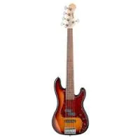 Sadowsky 21 fret hybrid p/ j bass 5 bthp  5-струнная бас-гитара, цвет санберст