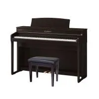 Kawai ca501 r  цифровое пианино с банкеткой, 88 клавиш, механика gfc, 256 полифония, 45 тембров