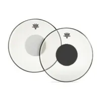 REMO CS-0314-10 Batter, Controlled Sound, Black Dot, Clear 14" пластик