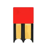 Футляр для тростей кларнета, сопрано и альт саксофона Rico Reedgard Red на 4 трости