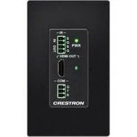 Crestron HD-RXC-101-C-1G-E-B-T, настенный приемник, с передачей сигнала по витой паре через HDMI. 4К 40м. HD 1080p 70 м. HDMI OUT (1), управление ИК OUT (1) IN (1), RS-232/ цвет черный