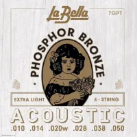 LA BELLA 7 GPT - Струны для акустической гитары