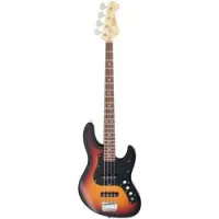 Fgn boundary mighty jazz bmj-r 3ts  бас-гитара с чехлом, форма корпуса jazzbass, корпус - липа