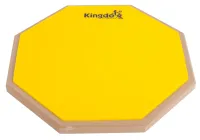 KINGDO DRUM PAD YELLOW - тренировочный пэд, цвет жёлтый