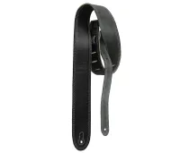 Perri's BM2DS-6699 - Ремень для гитары, двусторонний, Серия REVERISBLE, Материал: итальянская кожа, Рисунок: отсутствует, Цвет: чёрный/серый, Ширина р