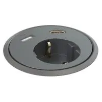 FORMING FUNCTION 9358001309- Встраиваемая розетка серии Powerdot, 1xUSB, 1xHDMI, черная