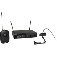 Shure slxd14e/98h-h56. цифровая радиосистема shure с поясным передатчиком и инструментальным микрофоном beta 98h/c, 518-562 мгц