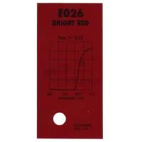 # 026 Bright Red, светофильтр, рулон 1.22 х 7.62 м -