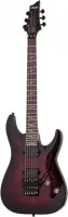 SCHECTER OMEN ELITE-6 FR BCHB - электрогитара, 24 лада, корпус: махагон c топом из капа, гриф: клён, накладка: палисандр, звукосниматели: HH Schecter Diamond Heretic, регулировки: громкость, тон, 5-ти позиционный переключатель,Floyd Rose Special 'Hot Rod'