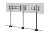 Модуль Wize Pro [MFVW55] без системы выдвижения для видеостен 46-55” max VESA 600x400, для стационарных и мобильных стоек, нагрузка на один модуль 50 кг, черн.
