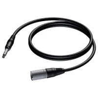 Procab CAB724/5- Аудиокабель XLR 3-pin (вилка) – Jack 6,3 мм стерео (вилка)