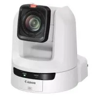 PTZ-камера Canon [CR-N300WH] 4K PTZ камера, 1/2.3" СMOS сенсор, 2160/30p, зум 20x, угол обзора 65.6°, 3G-SDI, HDMI, USB-C, SRT, NDI|HX, встроенный автотрекинг, PoE+, цвет белый