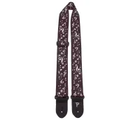 Perri's LPCP-7021 - Ремень для гитары, Серия: Polyester, Материал: полиэстер, Рисунок: ноты, Ширина ремня: 5 см, Длина: 99 - 147 см