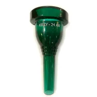 Мундштук для тубы Kelly Crystal Green 24AW пластиковый