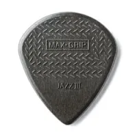 Dunlop 471p3c max-grip jazz iii carbon 6pack  медиаторы, остр кончик, толщина 1.38 мм, серый, 6 шт.