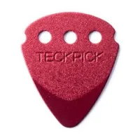 Dunlop 467rred teckpick 12pack  медиаторы, красные, алюминий, 12 шт.