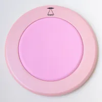 UP11CPNPN UFOPAD Тренировочный пэд, бесшумный, двусторонний, круглый 11", розовый, Ufopad