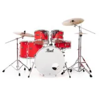 Pearl dmp926s/ c899  ударная установка из 6-и барабанов, цвет matte racing red, (4 коробки)