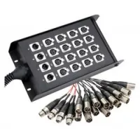 Nordfolk nsbl923/30m  мультикабель со сценической коробкой, xlr16 х 4, 30 метров