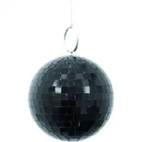 EUROLITE Mirror Ball 10 сm BLACK Зеркальный Шар 10 cm без привода черный