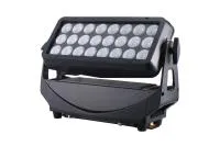 Washlighter 24-20
            Прожектор Washlighter 24-20
Полноцветная LED панель для архитектурных и сценических применений. 24 светодиода RGBALC (6 в 1, Красный, Зелёный, Синий, Янтарный, Лайм, Циан\Голубой ) по 20 Вт каждый. Функция Flicker free. Угол