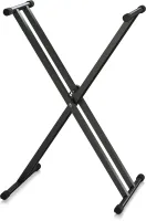 Behringer KS1002 клавишная крестообразная стойка усиленная, черная, нагрузка до 25 кг