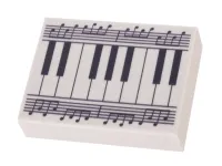 NC004 Стирательная резинка "нотки", прямоугольная, Rin