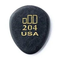 Dunlop 477p204 jazztone round tip 6pack  медиаторы, круглый кончик, 6 шт.