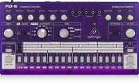 Behringer rd-6-gp аналоговая драм-машина, 8 ударных, 16-шаговый секвенсор, дисторшн. фиолетовый