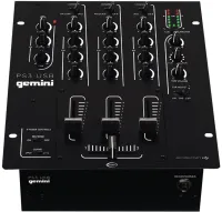 GEMINI PS3 USB - DJ-Микшер
