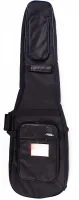 FORCE DLX-B BU - Чехол для бас гитары, с утеплителем, серия DELUXE,цвет чёрный с синим кантом.