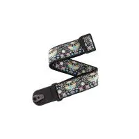 Planet waves 50tc01  гитарный ремень с фиксатором, 50мм, нейлон, "phoenix dream", кожаные наконечник